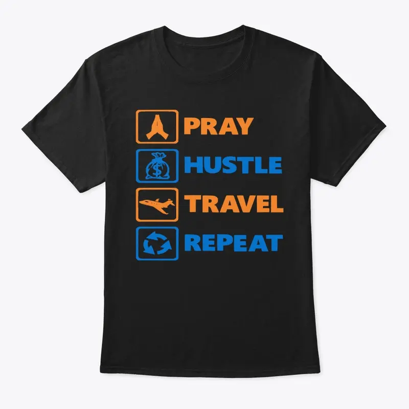 Pray Hustle Travel Repeat (Knicks)